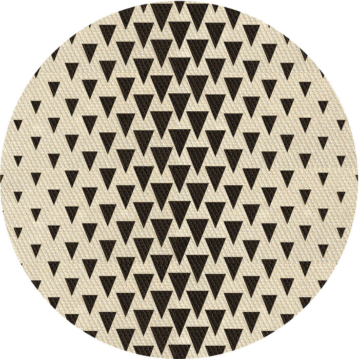 Square Machine Washable Transitional Vanilla Gold Rug in a Living Room, wshpat3799brn