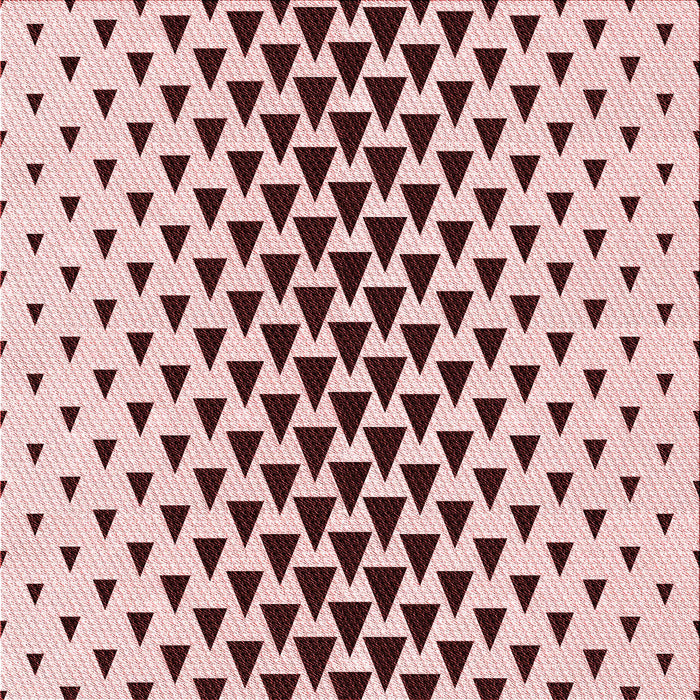 Round Patterned Light Rose Pink Rug, pat3799rd