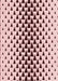 Patterned Light Rose Pink Rug, pat3799rd