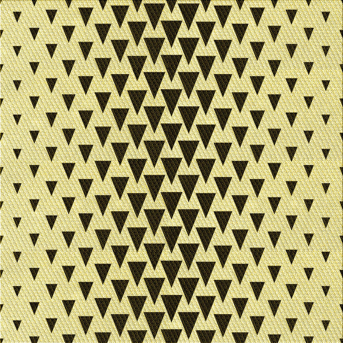 Round Patterned Oak Brown Rug, pat3799yw