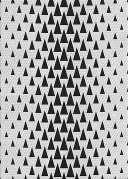 Patterned Gray Novelty Rug, pat3799