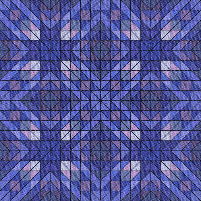 Round Patterned Light Slate Blue Rug, pat3800blu