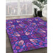 Machine Washable Transitional Purple Plum Purple Rug in a Family Room, wshpat3800pur