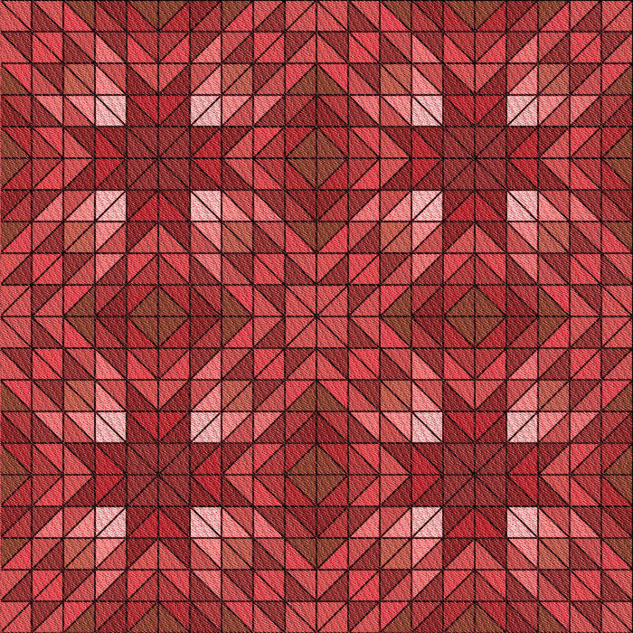 Round Patterned Red Rug, pat3800rd