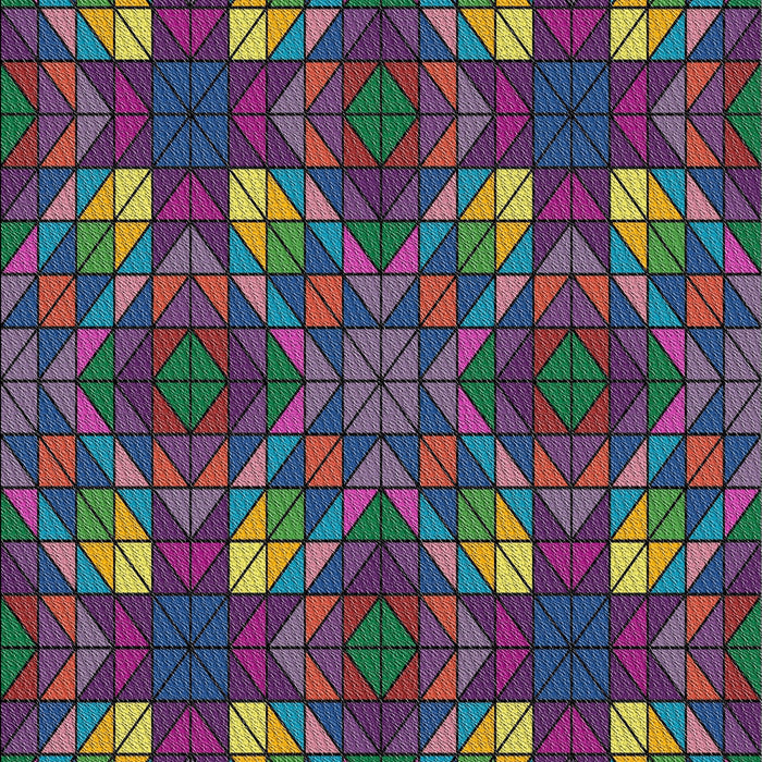 Patterned Plum Purple Modern Rug, pat3800