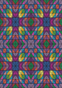 Machine Washable Transitional Plum Velvet Purple Rug, wshpat3800