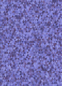 Machine Washable Transitional Amethyst Purple Rug, wshpat3802blu