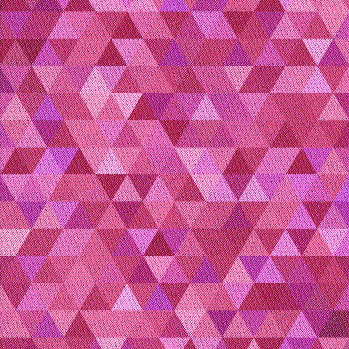 Patterned Deep Pink Rug, pat3803pur