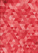 Patterned Red Rug, pat3803rd