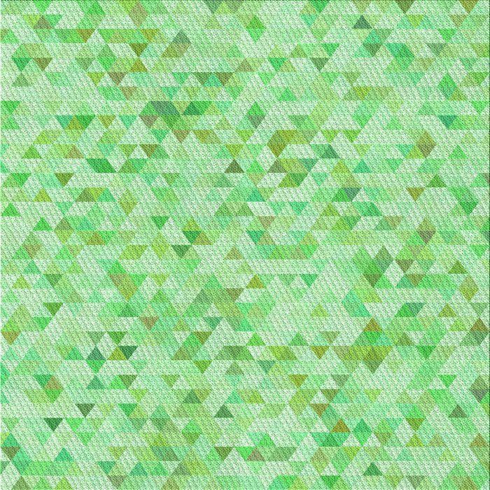 Round Patterned Jade Green Rug, pat3804grn