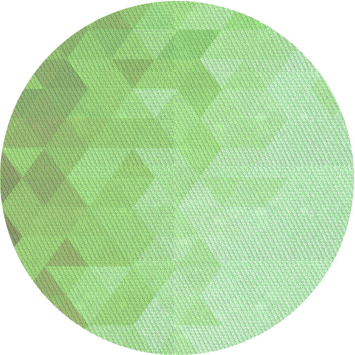 Square Machine Washable Transitional Green Rug in a Living Room, wshpat3805grn