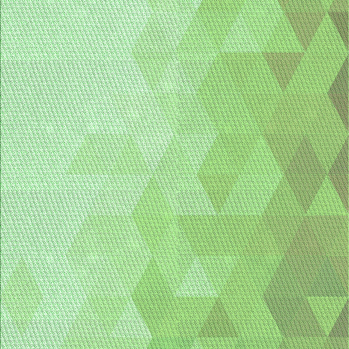 Machine Washable Transitional Green Rug, wshpat3805grn