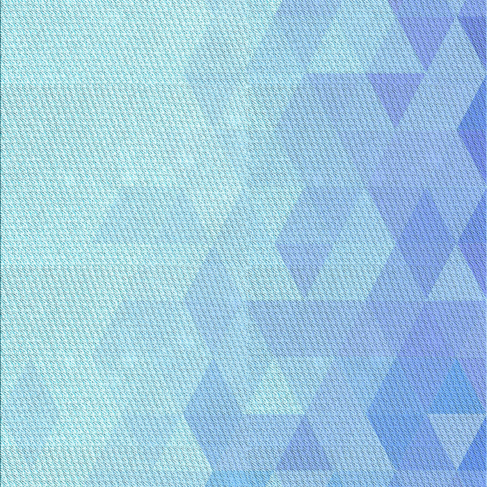 Patterned Crystal Blue Rug, pat3805lblu