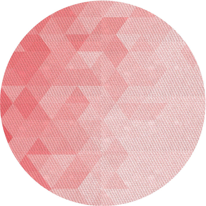 Square Patterned Red Rug, pat3805rd