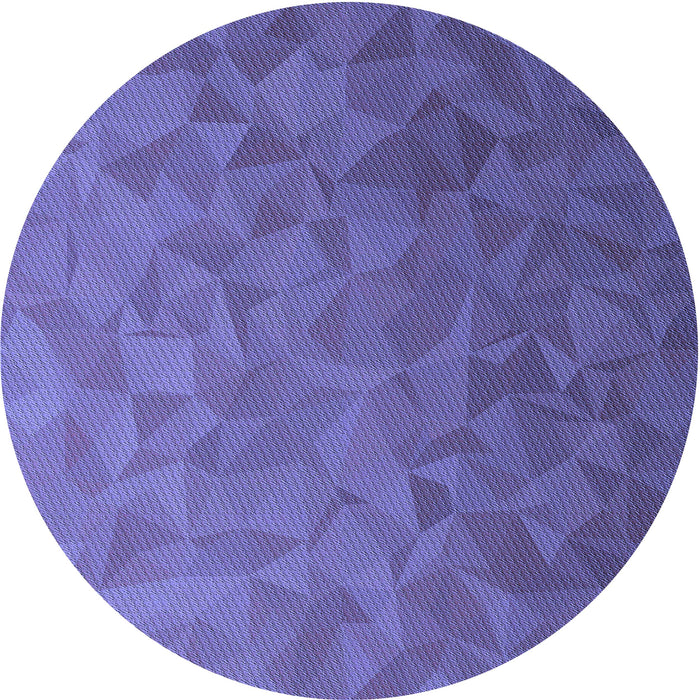 Square Patterned Amethyst Purple Rug, pat3806blu
