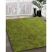 Machine Washable Transitional Pistachio Green Rug in a Family Room, wshpat3806grn