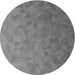 Square Patterned Ash Gray Rug, pat3806gry