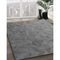 Patterned Ash Gray Rug, pat3806gry