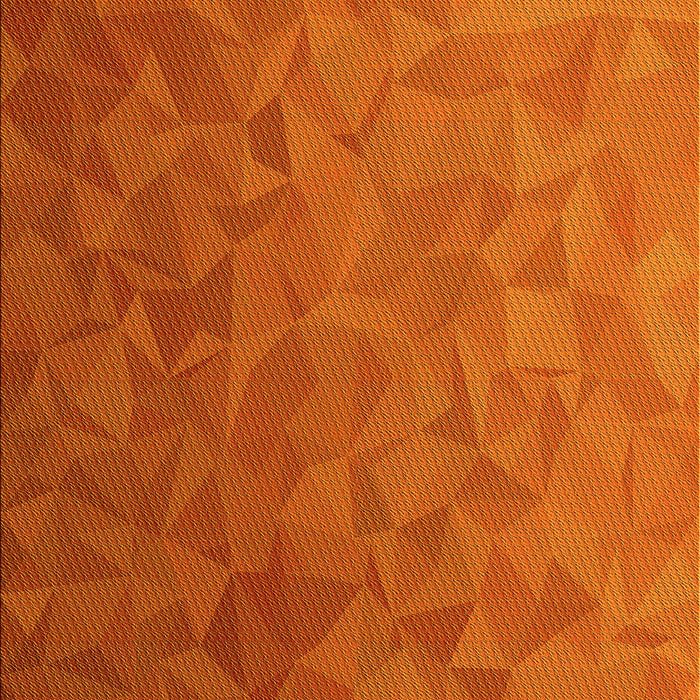 Patterned Neon Orange Rug, pat3806yw