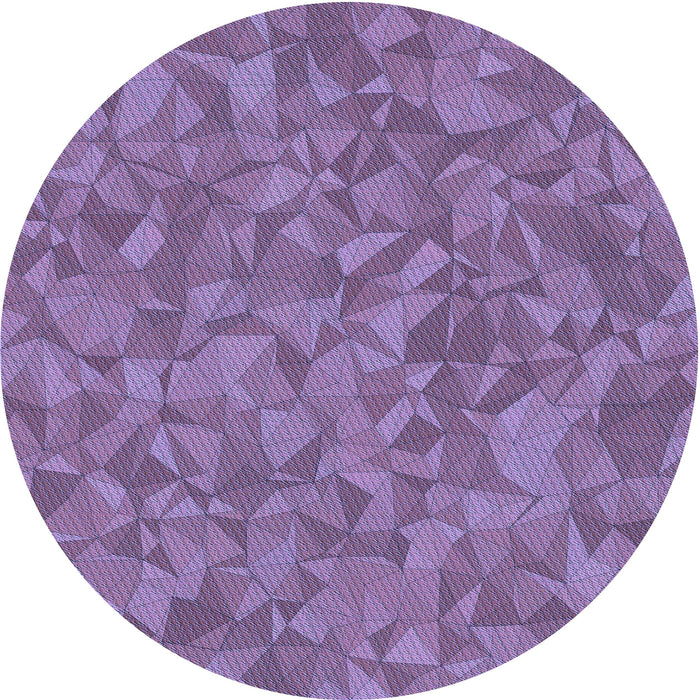 Square Machine Washable Transitional French Lilac Purple Rug in a Living Room, wshpat3807blu