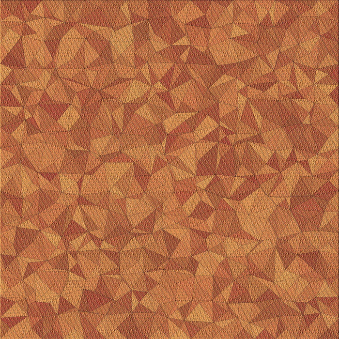 Round Machine Washable Transitional Neon Orange Rug, wshpat3807brn