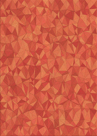 Machine Washable Transitional Orange Red Orange Rug, wshpat3807org