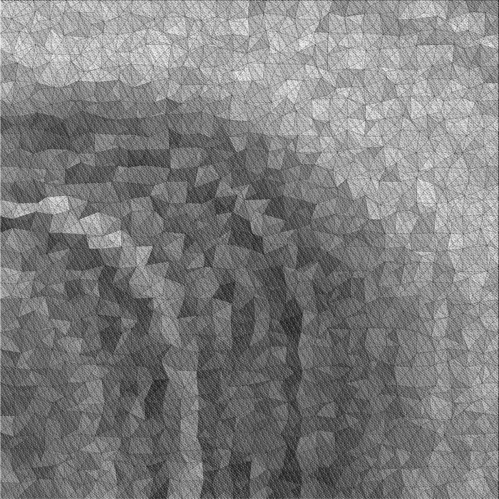 Round Patterned Gray Rug, pat3808gry