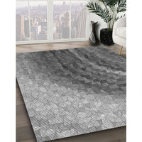 Patterned Gray Rug, pat3808gry