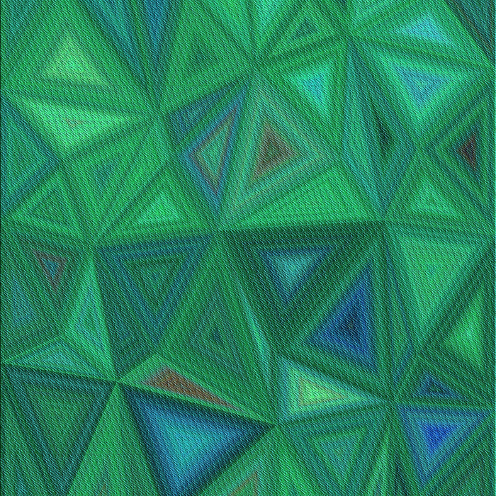 Machine Washable Transitional Spring Green Rug, wshpat3809lblu