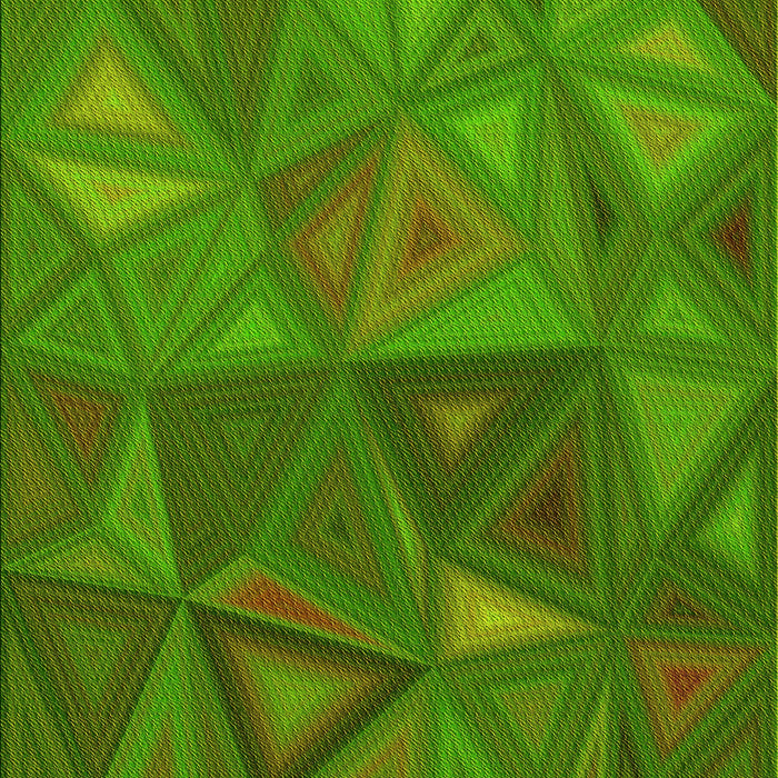 Patterned Apple Green Rug, pat3809yw