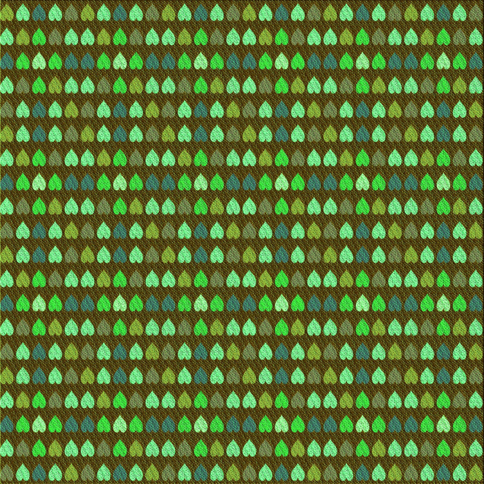 Round Patterned Bakers Brown Rug, pat381grn