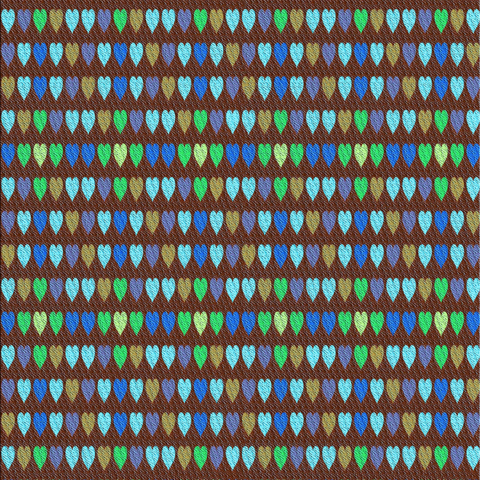 Patterned Saffron Red Rug, pat381lblu