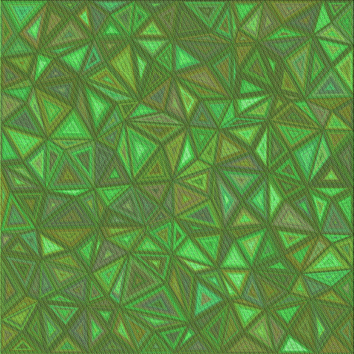 Round Patterned Seaweed Green Rug, pat3810grn