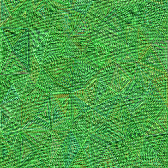 Patterned Lime Green Rug, pat3811grn
