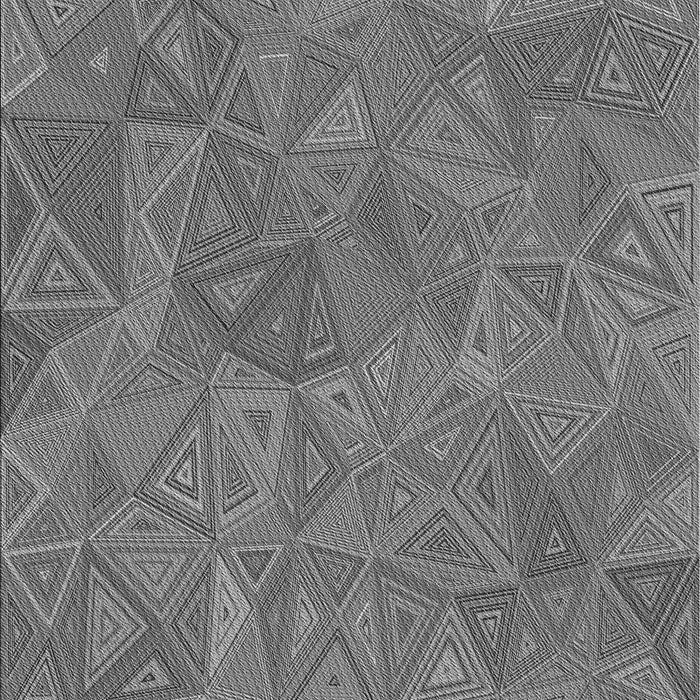Patterned Gray Rug, pat3811gry