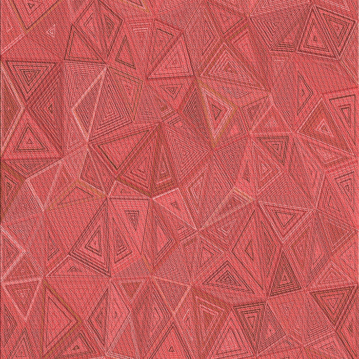 Patterned Red Rug, pat3811rd