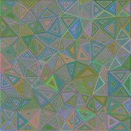 Square Patterned Gray Modern Rug, pat3811