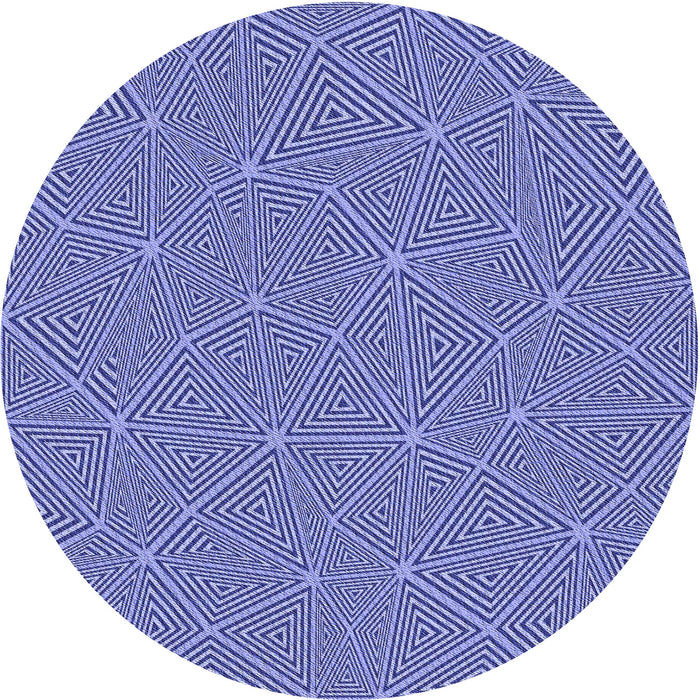 Square Patterned Jeans Blue Rug, pat3812blu