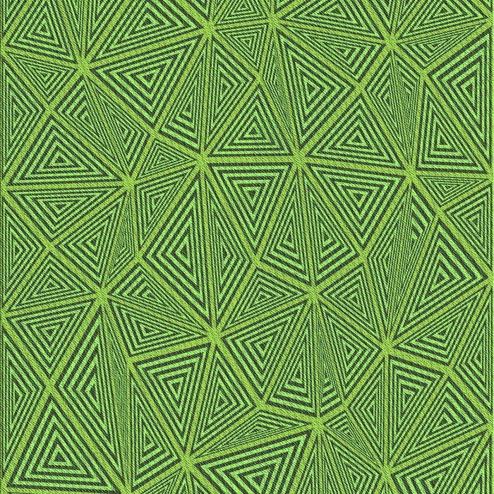 Patterned Bright Green Rug, pat3812grn