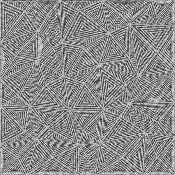 Round Patterned Silver Gray Rug, pat3812gry