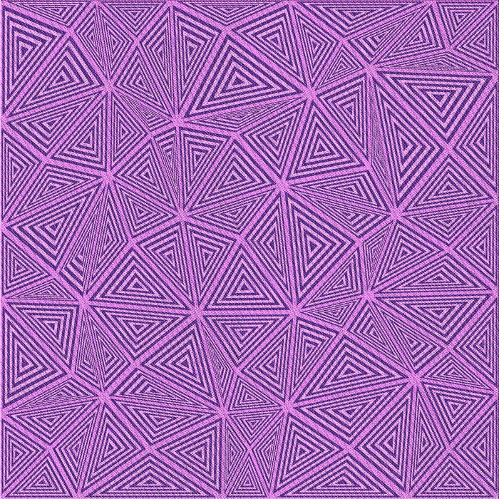 Round Machine Washable Transitional Violet Purple Rug, wshpat3812pur