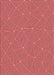 Patterned Light Coral Pink Rug, pat3812rd