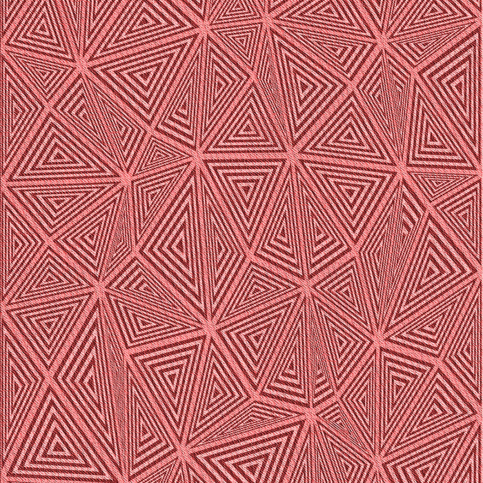 Patterned Light Coral Pink Rug, pat3812rd