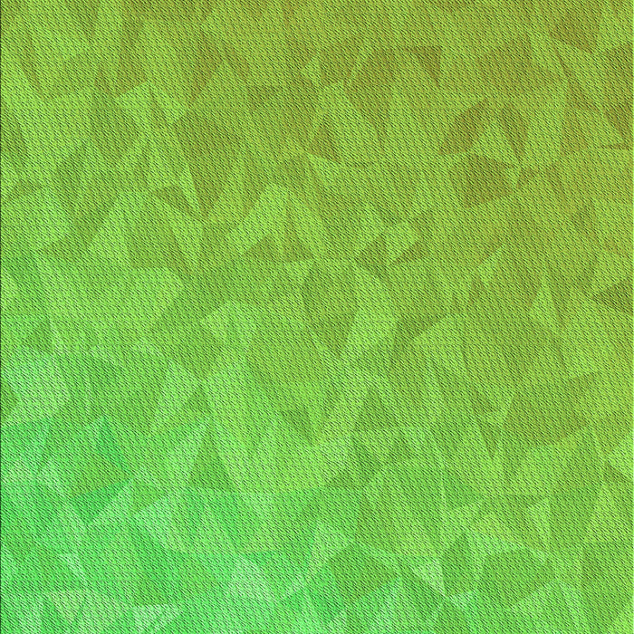 Machine Washable Transitional Emerald Green Rug, wshpat3813grn