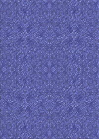 Machine Washable Transitional Light Slate Blue Rug, wshpat3814blu