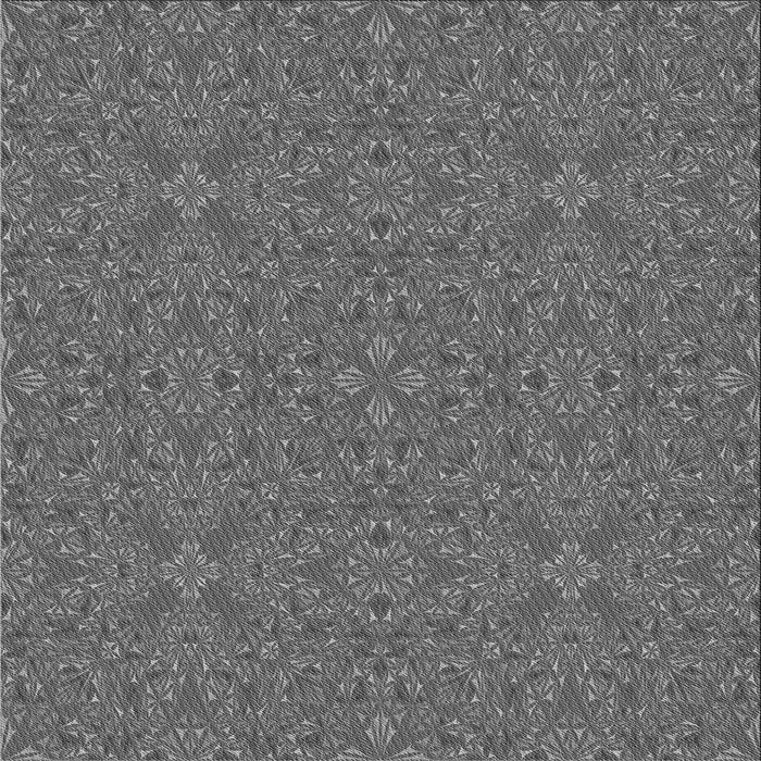 Round Machine Washable Transitional Gunmetal Gray Rug, wshpat3814gry