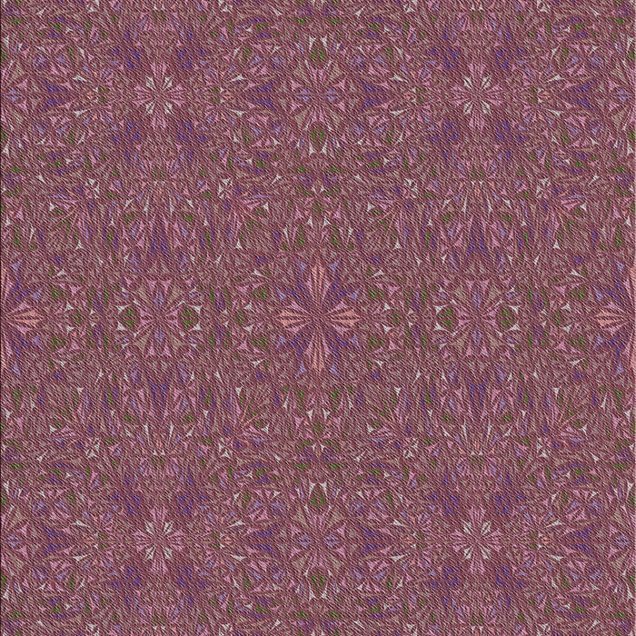 Patterned Purple Pink Novelty Rug, pat3814