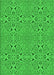 Machine Washable Transitional Lime Green Rug, wshpat3815grn