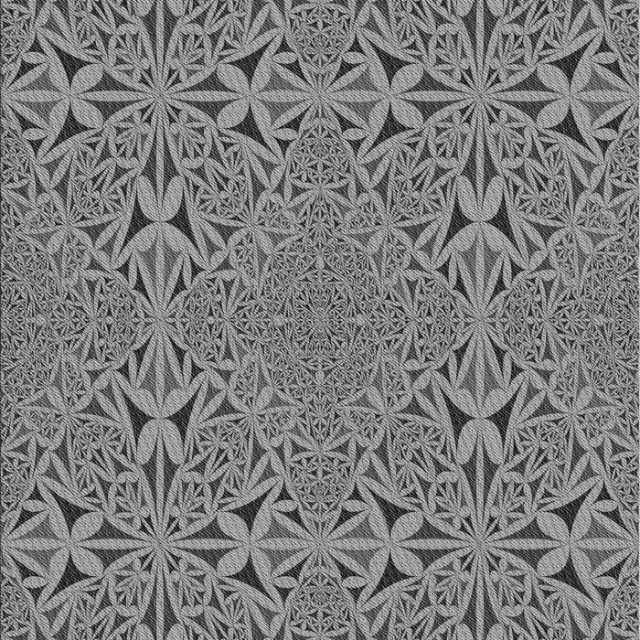 Patterned Dark Gray Rug, pat3815gry