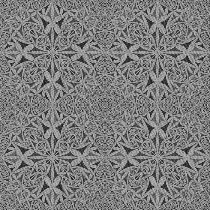 Round Machine Washable Transitional Dark Gray Rug, wshpat3815gry